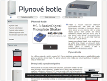 Tablet Screenshot of plynove-kotle.com